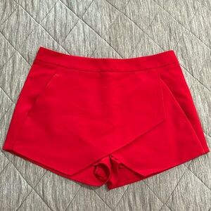 Express Red Shorts